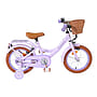 Volare - Barncykel - Ashley 14 Tum Mörk Rosa - Dubbla Handbromsar