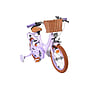 Volare - Barncykel - Ashley 14 Tum Mörk Rosa - Dubbla Handbromsar