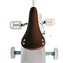 Barncykel Volare - Blossom 14 Tum White - Handbroms