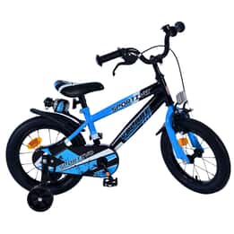 Barncykel - Volare - Sportivo Kids Bike - 14 Tum - Blå Svart