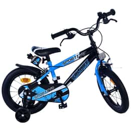 Barncykel - Volare - Sportivo Kinderfiets - 14 Tum - Blå Svart - Två Handbromsar
