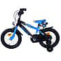 Barncykel - Volare - Sportivo Kinderfiets - 14 Tum - Blå Svart - Två Handbromsar