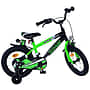 Barncykel - Volare - Sportivo Kids Bike - 14 Tum - Grön Svart