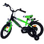 Barncykel - Volare - Sportivo Kids Bike - 14 Tum - Grön Svart