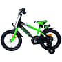 Barncykel - Volare - Sportivo Kids Bike - 14 Tum - Grön Svart