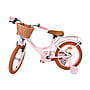 Volare - Barncykel - Ashley 16 Tum Mörk Rosa - Dubbla Handbromsar