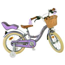 Barncykel Volare - Blossom 16 Tum Purple - Handbroms