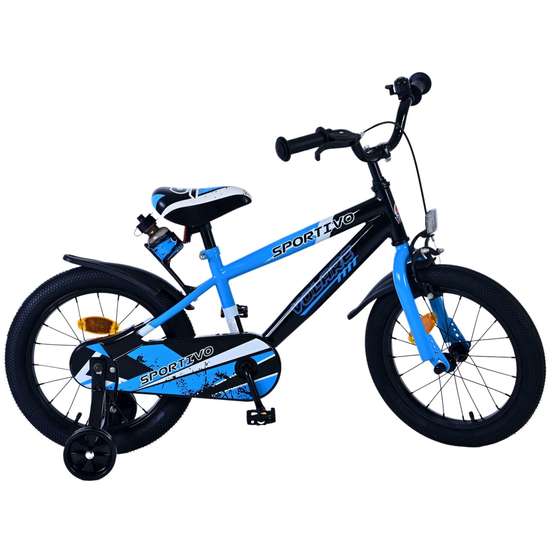 Barncykel Volare - Sportivo 16  Tum Blue Fotbroms