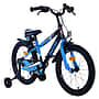 Barncykel - Volare - Sportivo Kinderfiets - 18 Tum - Blå Svart - Två Handbromsar