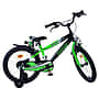 Barncykel - Volare - Sportivo Kinderfiets - 18 Tum - Grön Svart - Två Handbromsar