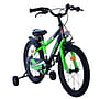 Barncykel - Volare - Sportivo Kinderfiets - 18 Tum - Grön Svart - Två Handbromsar