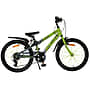 Barncykel - Volare - Rocky Children'S Bike - 20 Tum - 7 Växlar - Grön/Grå