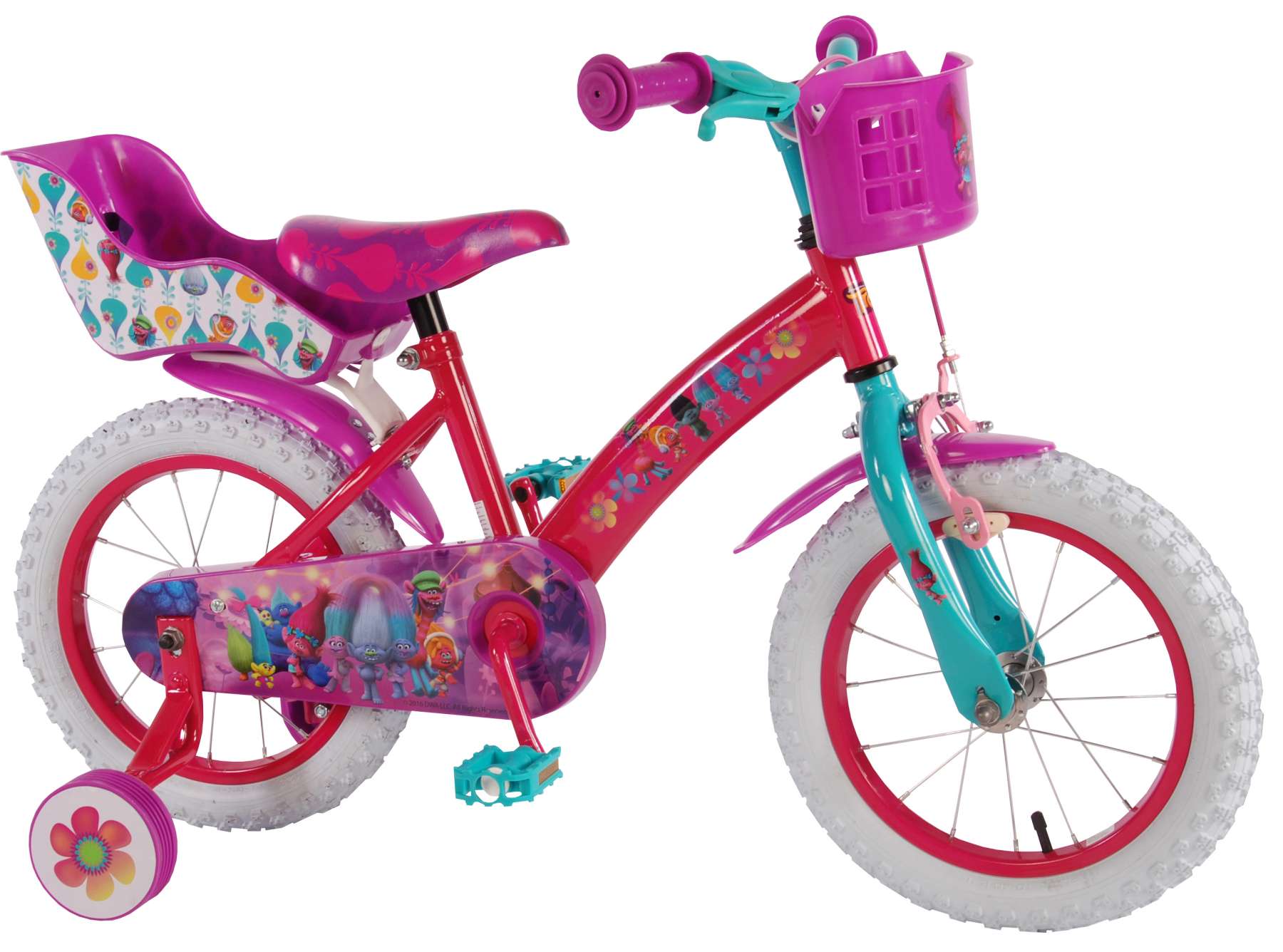 girls trolls bike