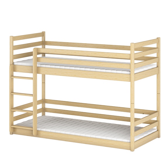 Lano Meble MINI - Våningssäng - 80x180 Cm - Furu
