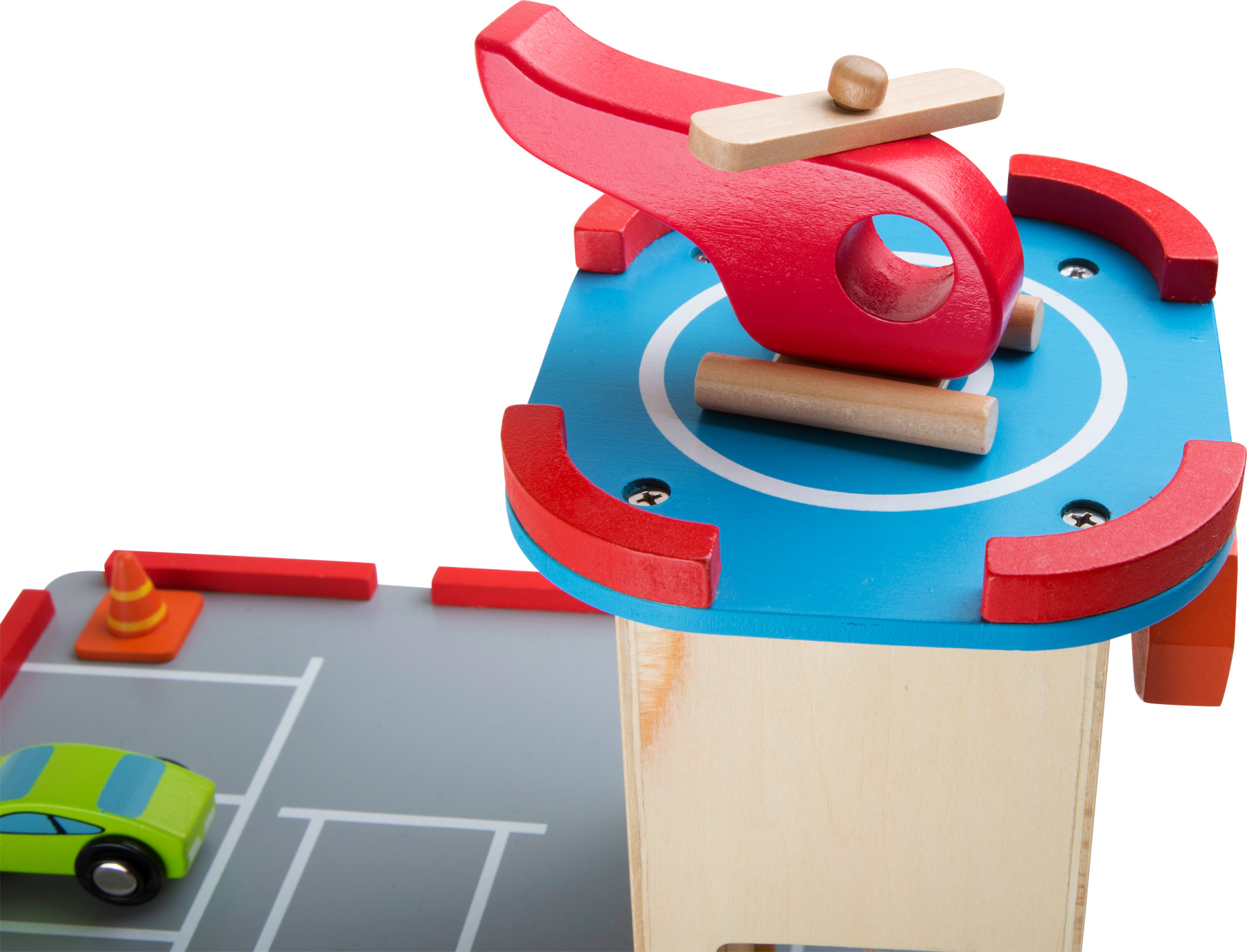 Small Foot Parkeringsgarage Wooden Parking Garage