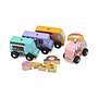 Viga - Food Truck Set 4 Bilar