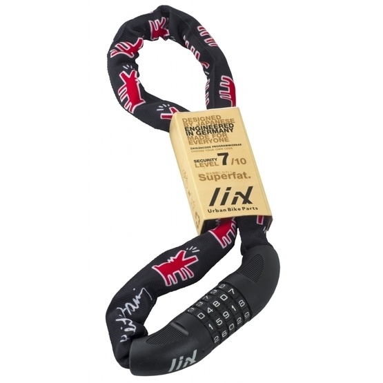 Liix - Lås - Big Lock Keith Haring Dog 85 Cm Combination