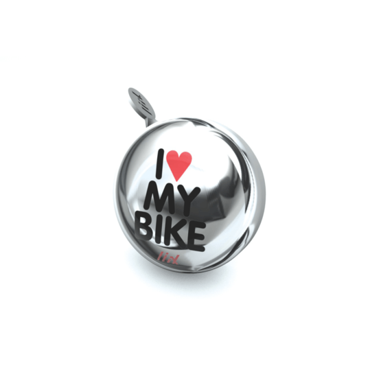 Liix – Liix Mini Ding Dong Bell I Love My Bike Chrome