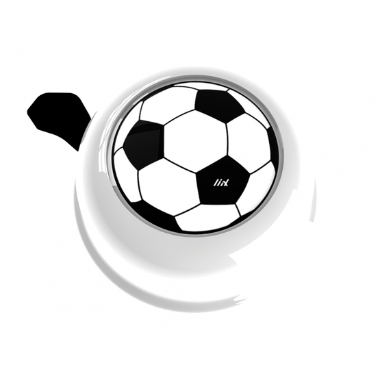 Liix – Ringklocka – Colour Bell Soccerball White
