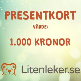 Litenleker - Presentkort 1 000 kr