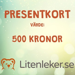 Litenleker - Presentkort 500 kr