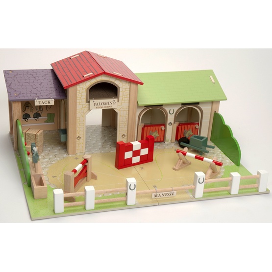 Le Toy Van - Stall Ridskola Palomino