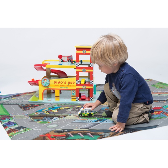Le toy van dino's garage outlet