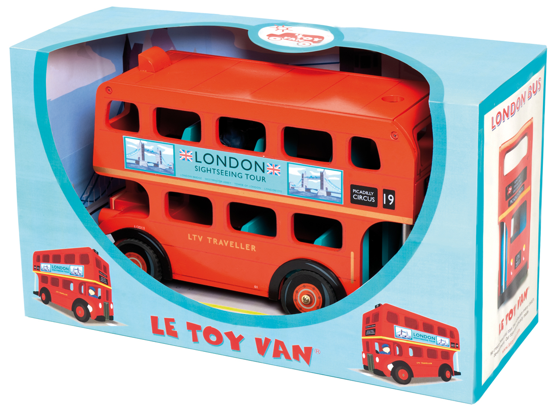 Le Toy Van Budkins Set Buss London Litenleker.se