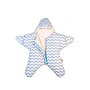 Baby Bites - Sovsäck Stjärna 0-3 mån - Blå/vit