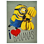 Disney - Minions "I Love Bananas" Barnmatta