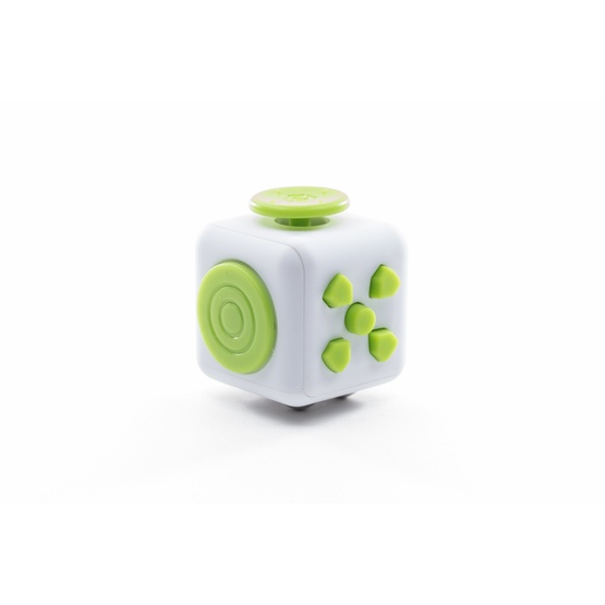 Fidget Spinners - Cuben Grön / Vit