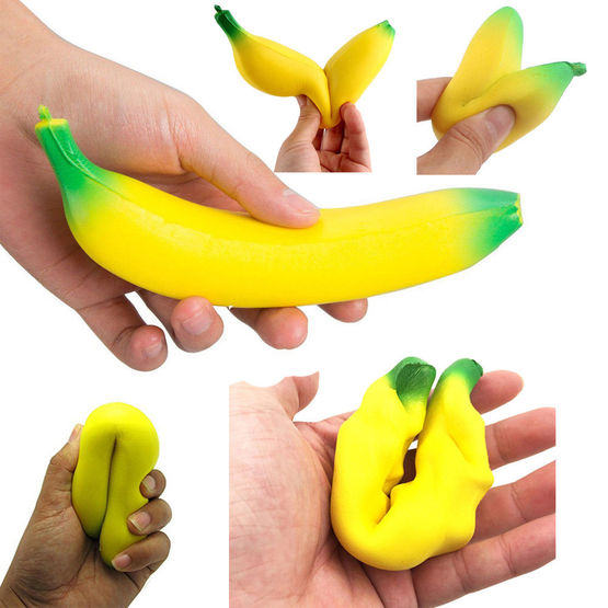 Soft 'n Slo - Squishy Toy - Banan Nr 1