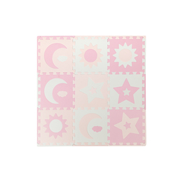Momi - Nebe 3D Skum Pusselmatta - 90X90 Cm