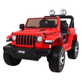 Azeno - Jeep - Elbil - Wrangler Rubicon - Röd