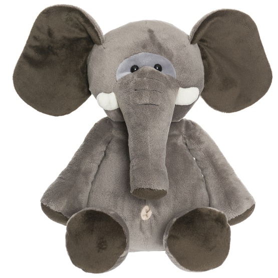 Teddykompaniet - Naveldjur Elefant 30 Cm