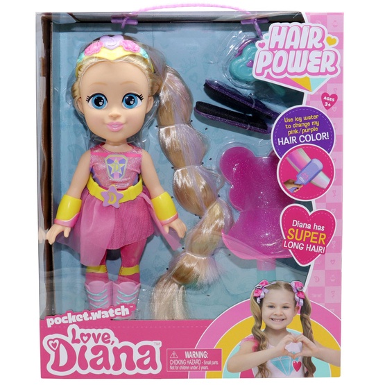 Love Diana - S2 33Cm Hairpower Feature Doll
