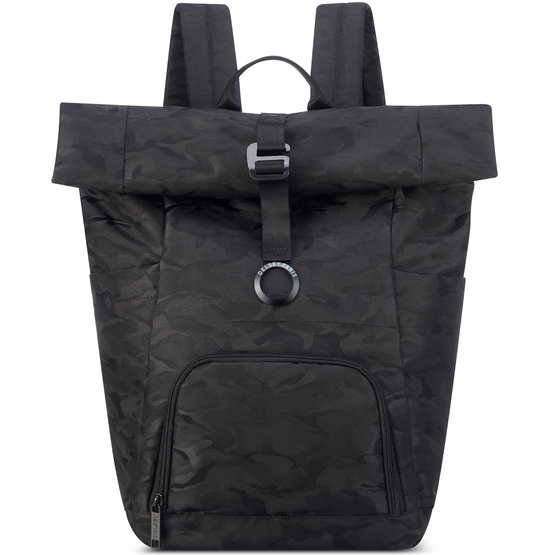 Delsey Paris – Citypak Laptop 15,6 Backpack Svart Camo