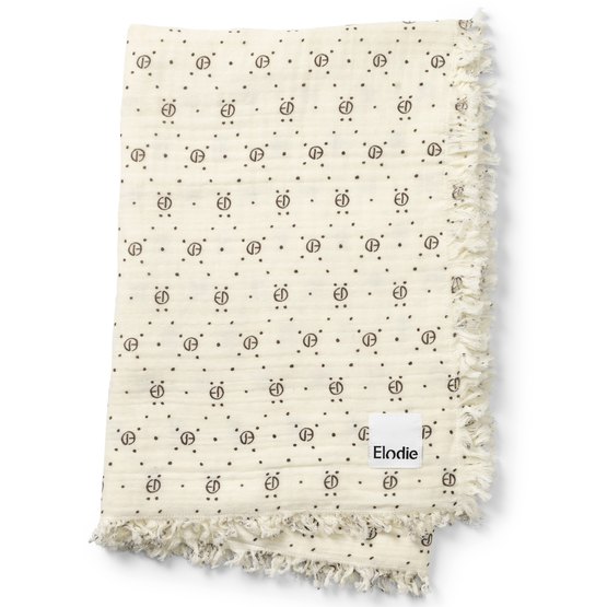 Elodie Details – Soft Cotton Blanket – Monogram