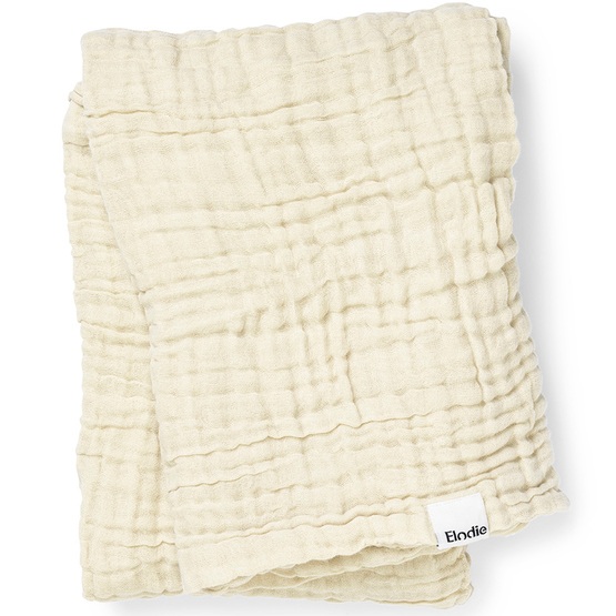 Elodie Details – Crinkled Blanket Vanilla White