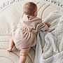 Elodie Details - Crinkled Blanket, Vanilla White