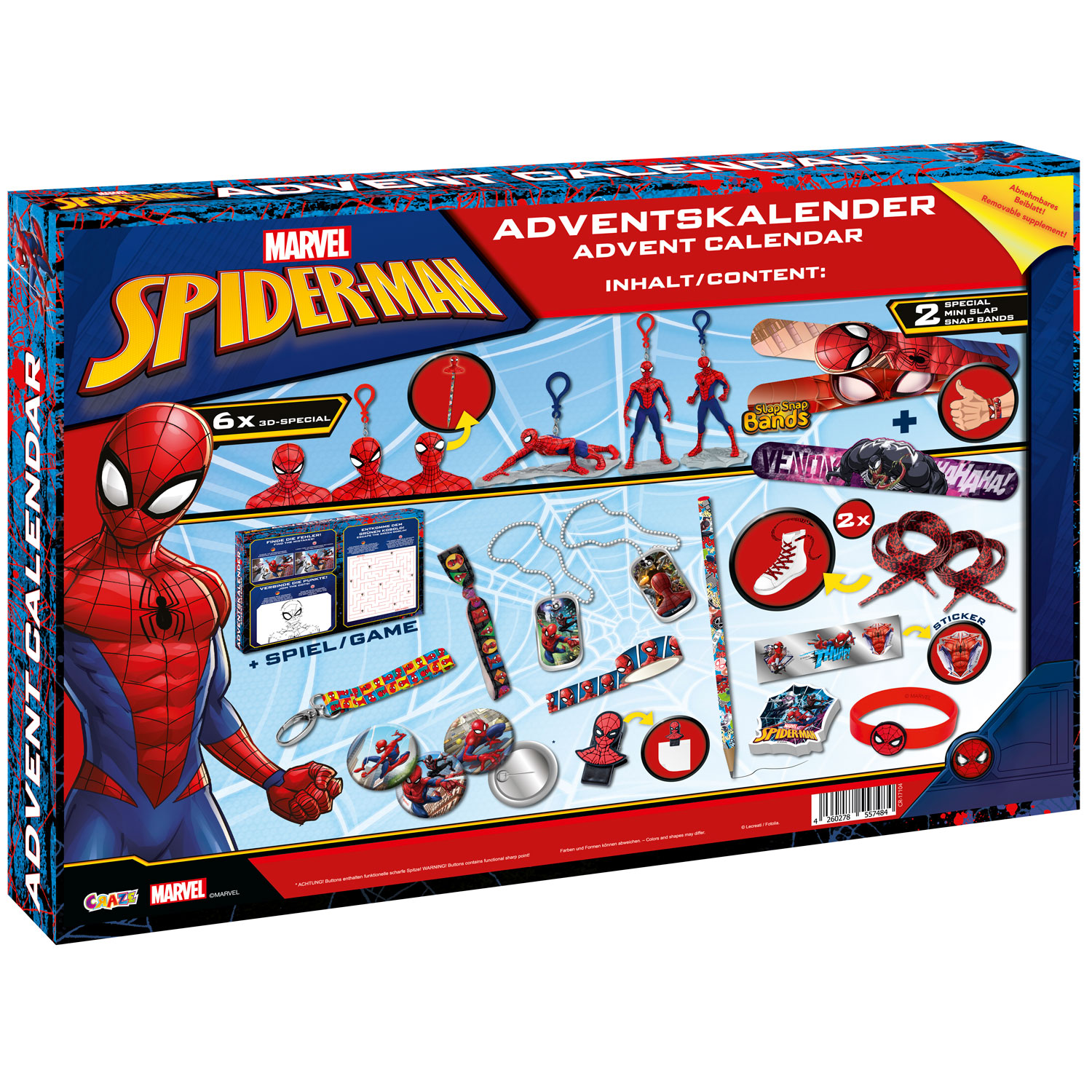 Adventskalender Spiderman Adventskalender Spiderman