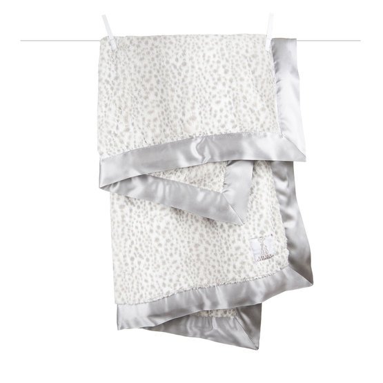 Little Giraffe - Snow Leopard Filt Silver