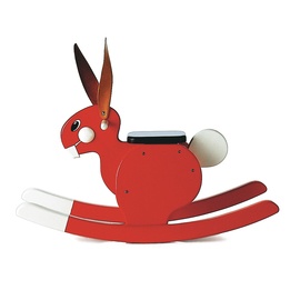 Playsam - Rocking Rabbit Red