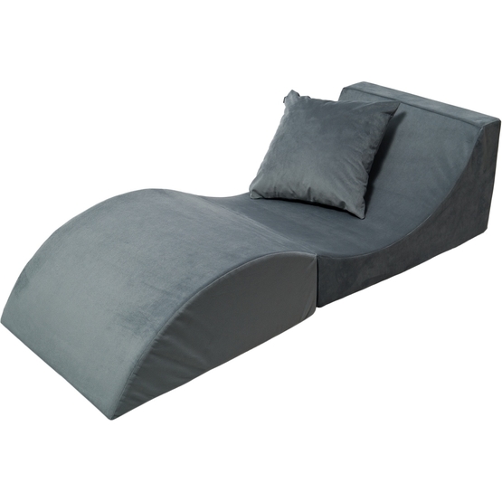 PQP Fällbar Möbel - Bord - Puff - Soffa 3-1 - Grå