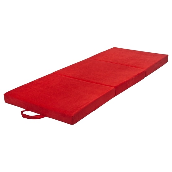 PQP Madrass Fällbar - 80X200X10Cm - Röd