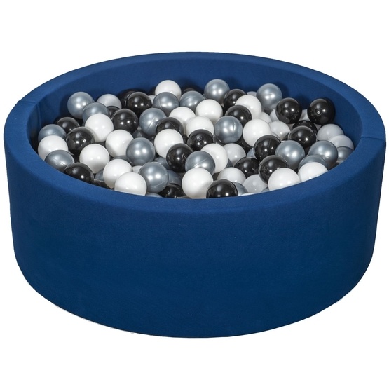 PQP Bollhav Med 450 Bollar Navy - Svart, Vit Och Silver