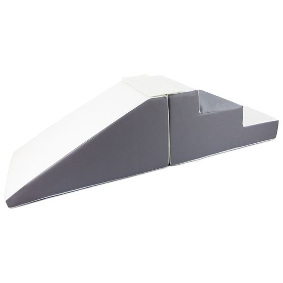 PQP Lekkuddar - Rutschkana Med Trappa Vit Och Grå