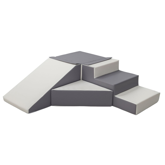 PQP Lekkuddar - Rutschkana Med Trappa Eps Grå