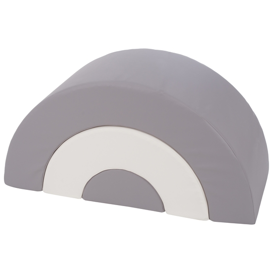 PQP Kuddar - Regnbåge - 3 Delar - Vit/Grå