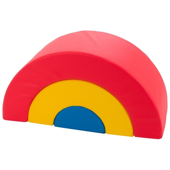 PQP Kuddar - Regnbåge - 3 Delar - Gul/Röd/Blå